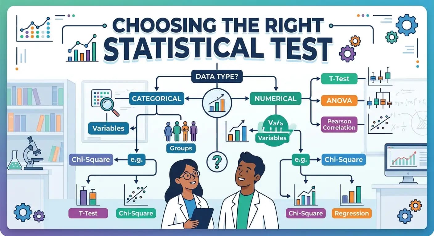 How to Choose the Right Statistical Test for Your Research Study